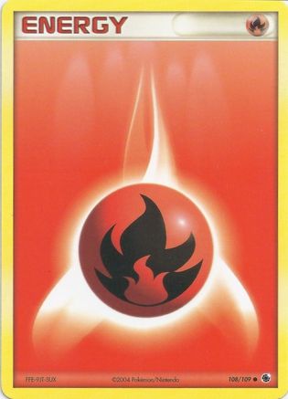 Image of Fire Energy 108  EX Battle Stadium - Common