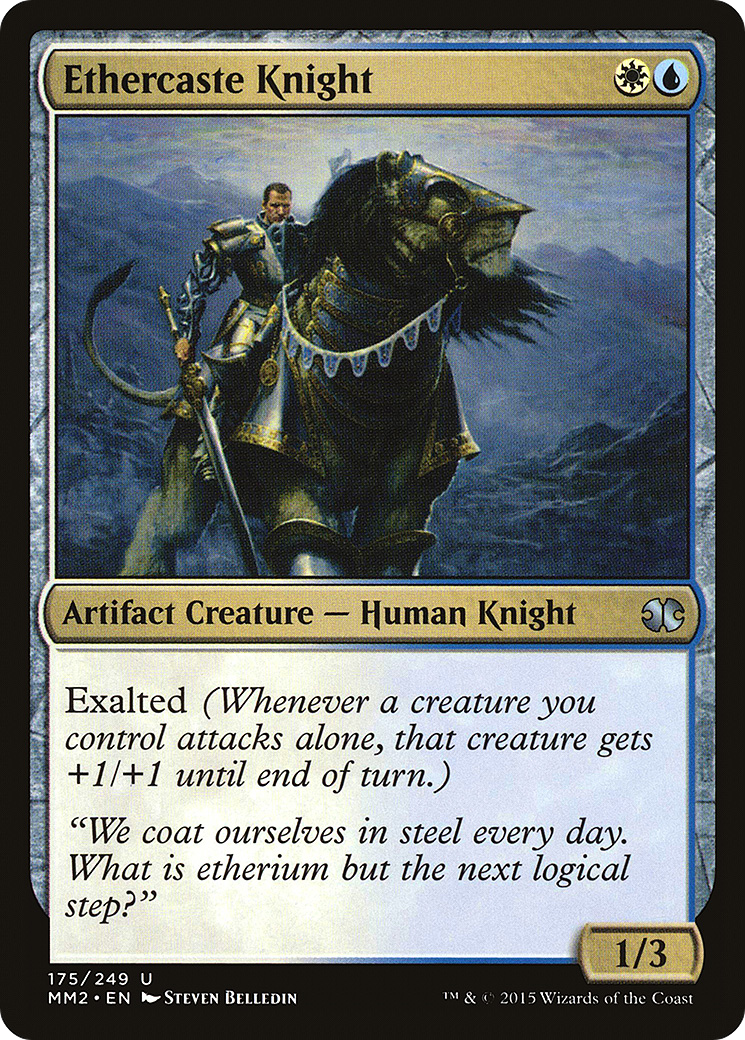 Image of Ethercaste Knight (MM2-175) - Modern Masters 2015 Foil