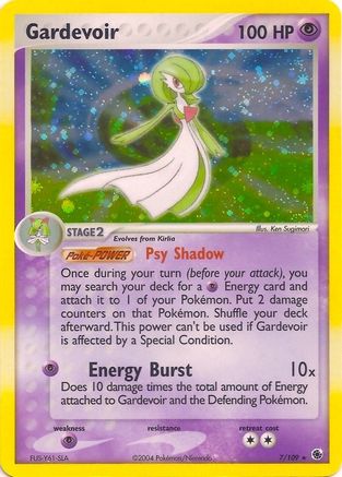 Image of Gardevoir (Holo) 007  - Holofoil EX Battle Stadium - Holo Rare