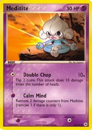 Image of Meditite 065  EX Battle Stadium - Common