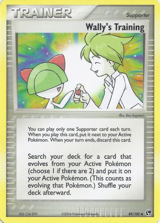 Image of Wally's Training  EX Battle Stadium - Uncommon