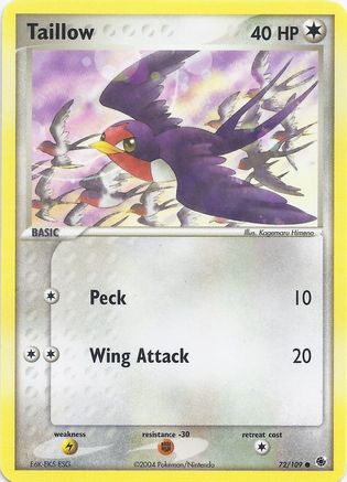 Image of Taillow 072  EX Battle Stadium - Common