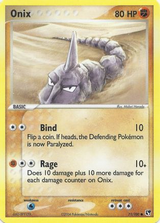 Image of Onix 071  EX Battle Stadium - Common