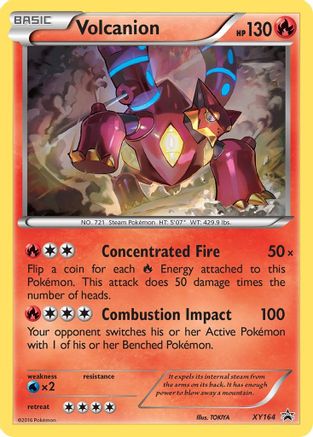 Image of Volcanion - XY164  - Holofoil XY Promos - Promo