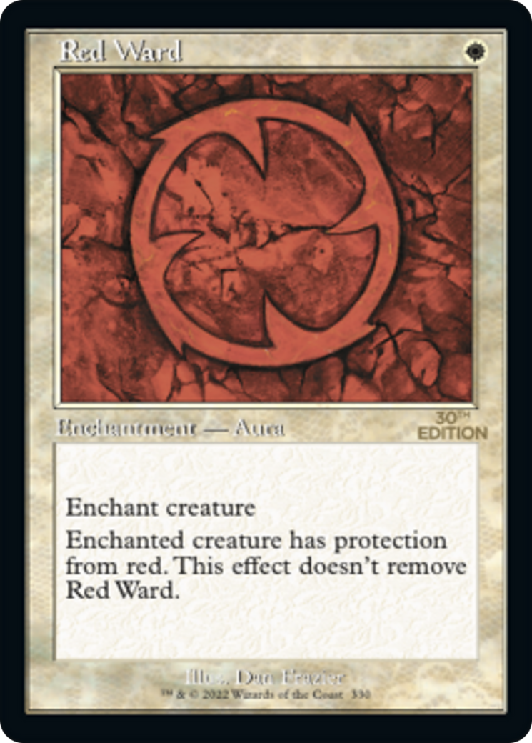 Image of Red Ward (Retro Frame) (30A-330) - 30th Anniversary Edition
