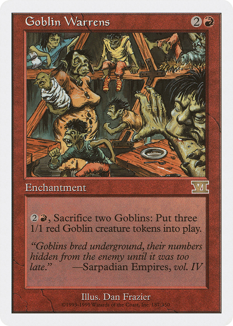 Image of Goblin Warrens (6ED-187) - Classic Sixth Edition