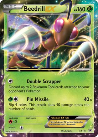 Image of Beedrill EX XY157  - Holofoil XY Promos - Promo