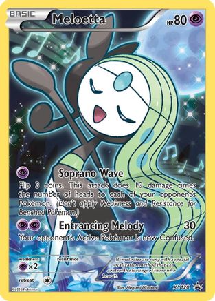 Image of Meloetta XY120  - Holofoil XY Promos - Promo