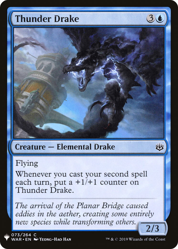 Image of Thunder Drake (LIST-073) - The List