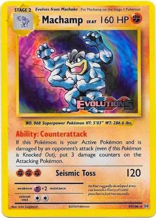 Image of Machamp (XY Evolutions Prerelease) 059  - Holofoil XY Promos - Promo