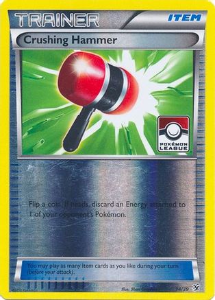 Image of Crushing Hammer 034/39  - Reverse Holofoil League & Championship Cards - Promo