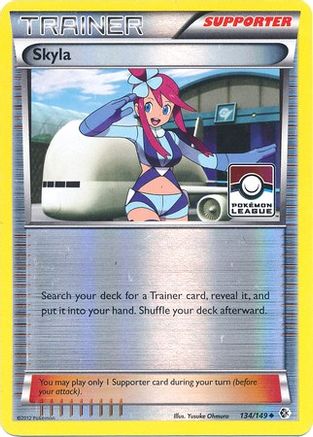 Image of Skyla 134/149  - Reverse Holofoil League & Championship Cards - Promo