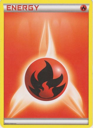Image of Fire Energy (2013 Unnumbered)  Deck Exclusives - Common