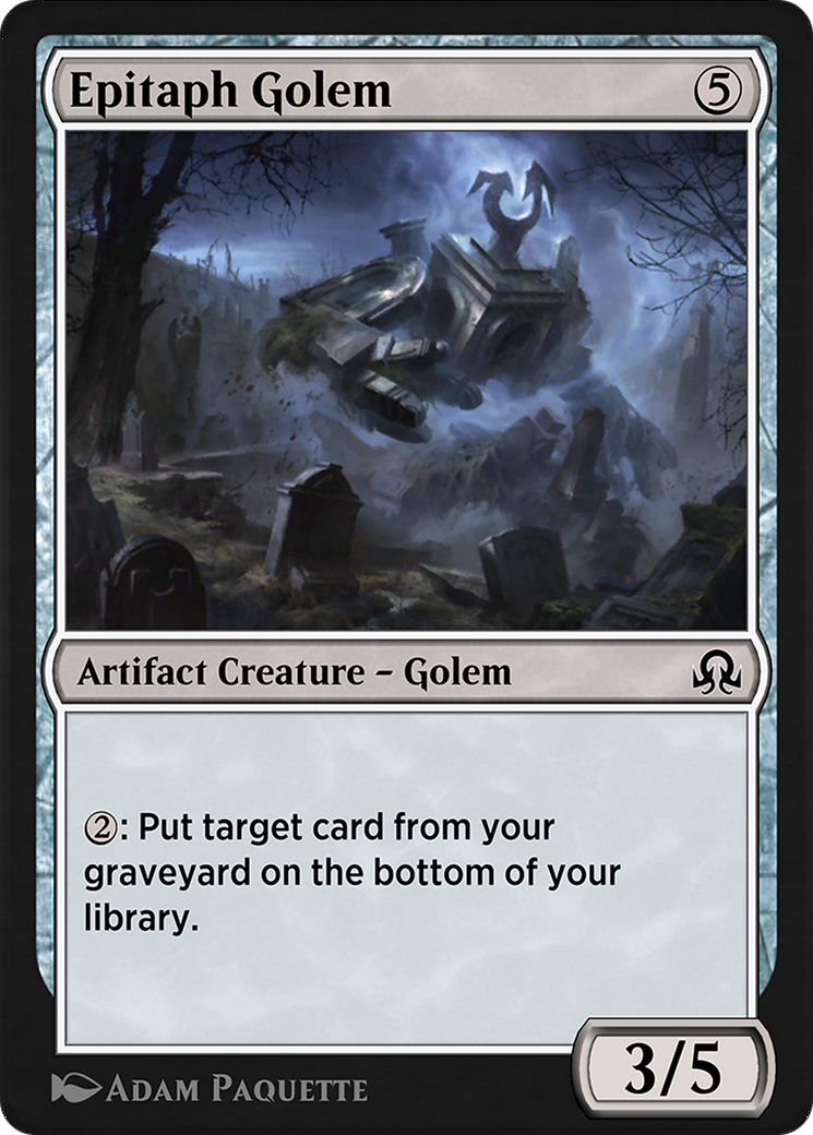 Image of Epitaph Golem (SIR-249) - Shadows over Innistrad Remastered