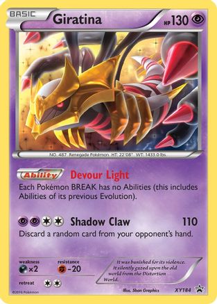 Image of Giratina XY184  - Holofoil XY Promos - Promo