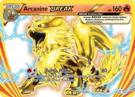 Image of Arcanine BREAK XY180  - Holofoil XY Promos - Promo