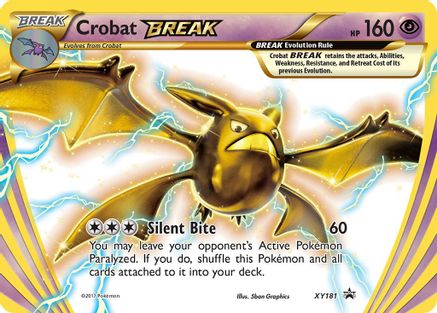 Image of Crobat BREAK XY181  - Holofoil XY Promos - Promo