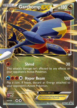 Image of Garchomp EX XY167  - Holofoil XY Promos - Promo