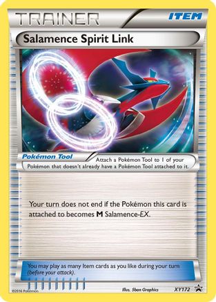 Image of Salamence Spirit Link XY172  XY Promos - Promo