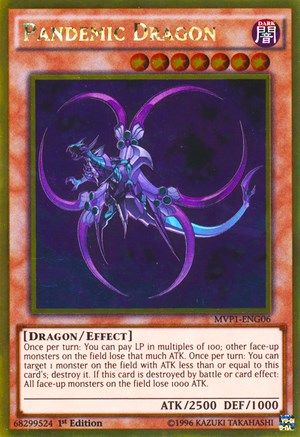 Image of Pandemic Dragon (MVP1-ENG06) - The Dark Side of Dimensions Movie Pack: Gold Edition 1st Edition