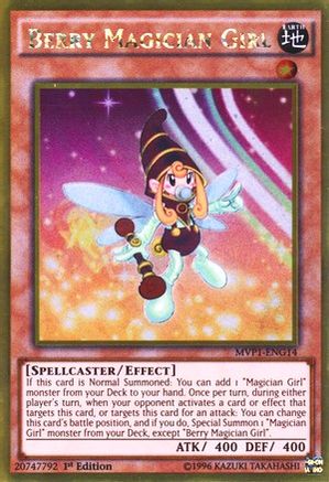 Image of Berry Magician Girl (MVP1-ENG14) - The Dark Side of Dimensions Movie Pack: Gold Edition 1st Edition