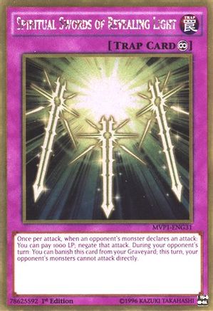 Image of Spiritual Swords of Revealing Light (MVP1-ENG31) - The Dark Side of Dimensions Movie Pack: Gold Edition 1st Edition