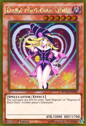 Image of Dark Magician Girl (MVP1-ENG56) - The Dark Side of Dimensions Movie Pack: Gold Edition Unlimited