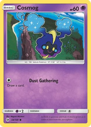 Image of Cosmog 064/149  - Reverse Holofoil SM Base Set - Common