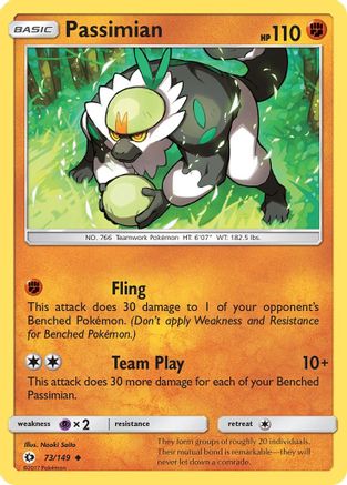 Image of Passimian 073/149  SM Base Set - Uncommon