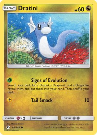 Image of Dratini 094/149  SM Base Set - Common