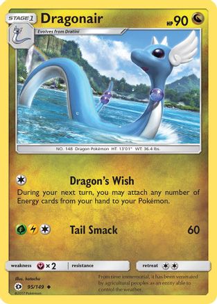 Image of Dragonair 095/149  SM Base Set - Uncommon