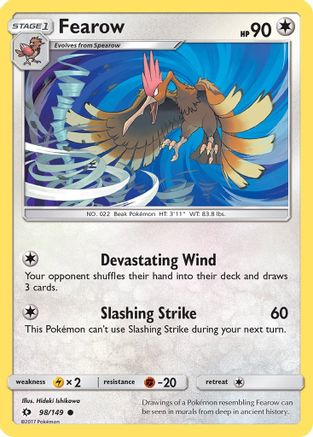 Image of Fearow 098/149  SM Base Set - Common