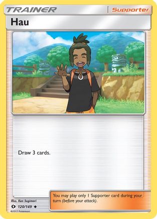 Image of Hau 120/149  SM Base Set - Uncommon