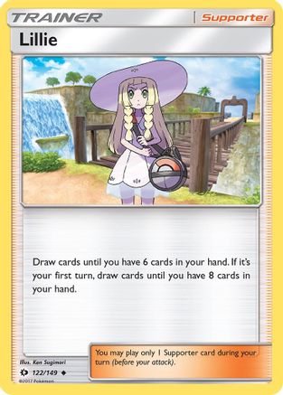 Image of Lillie 122/149  SM Base Set - Uncommon