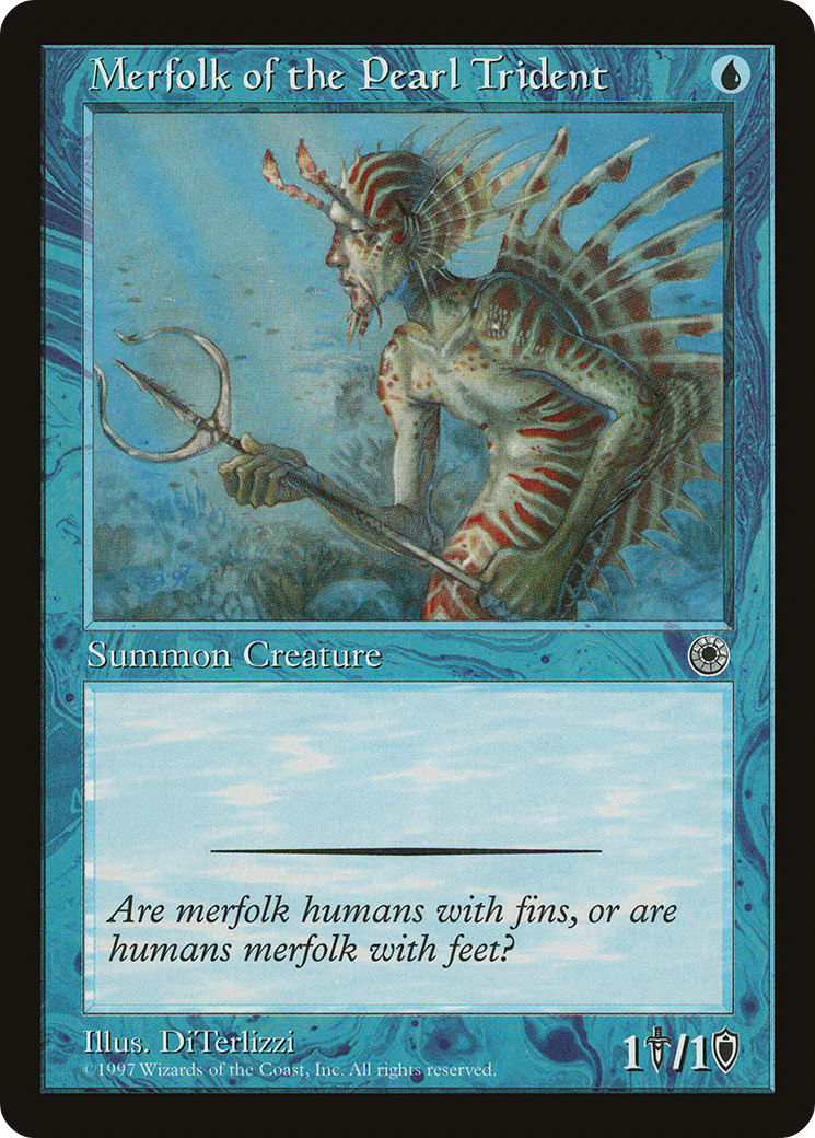 Image of Merfolk of the Pearl Trident (POR-) - Portal