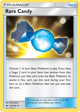 Image of Rare Candy 129/149  SM Base Set - Uncommon
