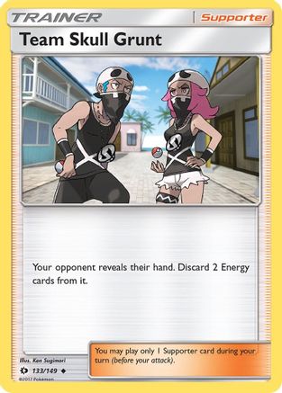 Image of Team Skull Grunt 133/149  SM Base Set - Uncommon