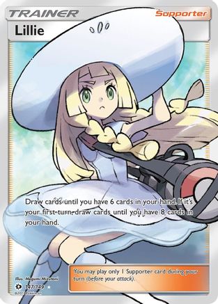 Image of Lillie (Full Art) 147/149  - Holofoil SM Base Set - Ultra Rare