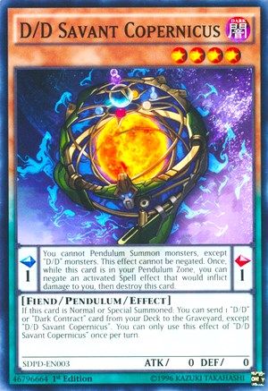 Image of D/D Savant Copernicus (SDPD-EN003) - Structure Deck: Pendulum Domination 1st Edition