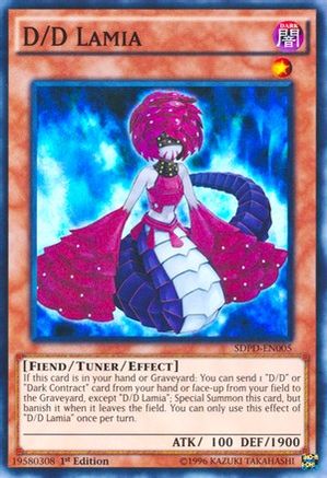 Image of D/D Lamia (SDPD-EN005) - Structure Deck: Pendulum Domination 1st Edition