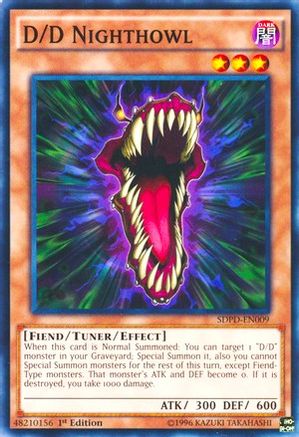 Image of D/D Nighthowl (SDPD-EN009) - Structure Deck: Pendulum Domination 1st Edition