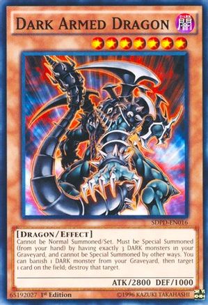 Image of Dark Armed Dragon (SDPD-EN016) - Structure Deck: Pendulum Domination 1st Edition