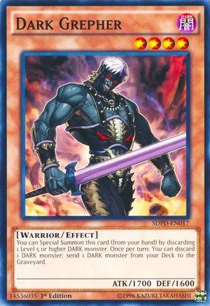 Image of Dark Grepher (SDPD-EN017) - Structure Deck: Pendulum Domination 1st Edition