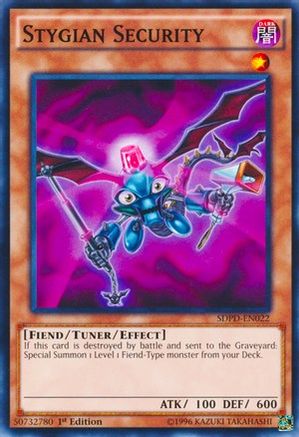 Image of Stygian Security (SDPD-EN022) - Structure Deck: Pendulum Domination 1st Edition