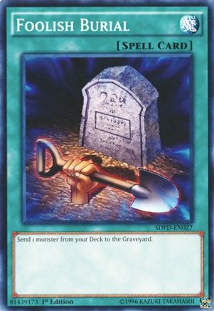 Image of Foolish Burial (SDPD-EN027) - Structure Deck: Pendulum Domination 1st Edition
