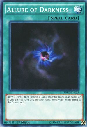 Image of Allure of Darkness (SDPD-EN029) - Structure Deck: Pendulum Domination 1st Edition