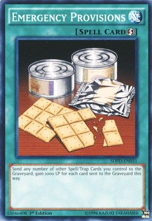 Image of Emergency Provisions (SDPD-EN031) - Structure Deck: Pendulum Domination 1st Edition