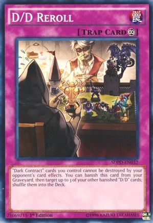 Image of D/D Reroll (SDPD-EN032) - Structure Deck: Pendulum Domination 1st Edition