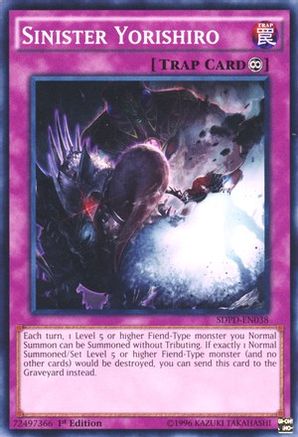 Image of Sinister Yorishiro (SDPD-EN038) - Structure Deck: Pendulum Domination 1st Edition