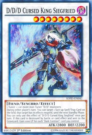 Image of D/D/D Cursed King Siegfried (SDPD-EN042) - Structure Deck: Pendulum Domination 1st Edition